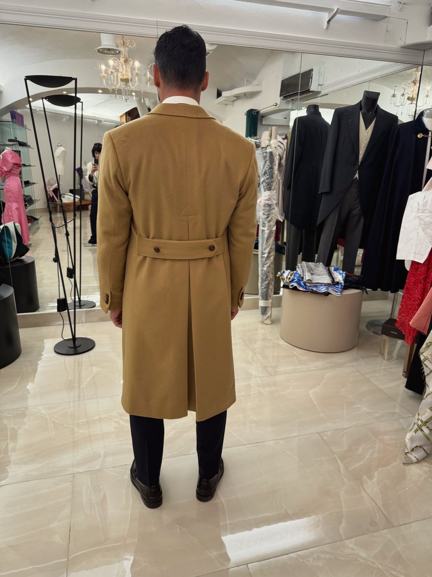 Cappotto cammello
